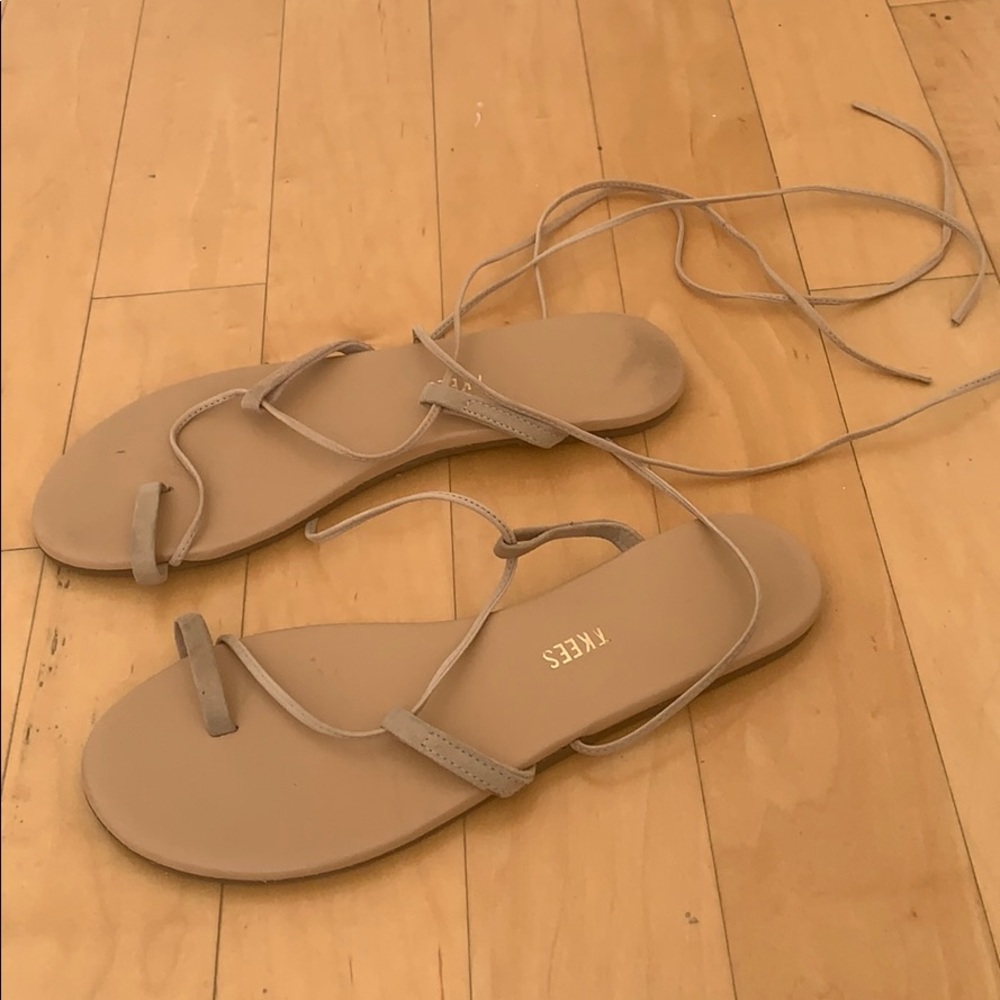 Tkees Jo lace up sandals